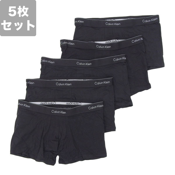 カルバンクライン ボクサーパンツ L 下着 アンダーウェア 5枚セット メンズ ブラック Icon Cotton Stretch 5 Pack TrunksNB4393BKBKL CALVIN KLEIN