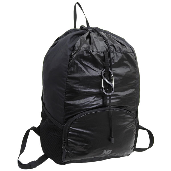 ニューバランス バッグ メンズ レディース リュック バックパック ブラック パッカブル ストリング Packable String NBGCEFP601 BLACK NEW BALANCE A4対応