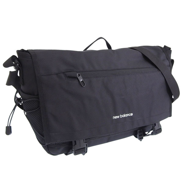 ニューバランス バッグ メンズ レディース ショルダーバッグ ナイロン ブラック BULKY V2 MESSENGER BAG NBGCESS205 BLACK NEW BALANCE A4対応