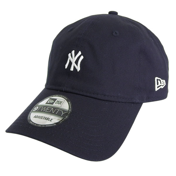 ニューエラ 帽子 メンズ レディース キャップ OSFM コットン ネイビーホワイト MINI LOGO 9TWENTY N NE60675526 NEW ERA