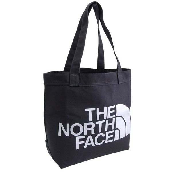 ザノースフェイス バッグ メンズ レディース トートバッグ ONE 17L コットン ブラック COTTON TOTE NF0A3VWQ-KN6-LOGO THE NORTH FACE A4対応