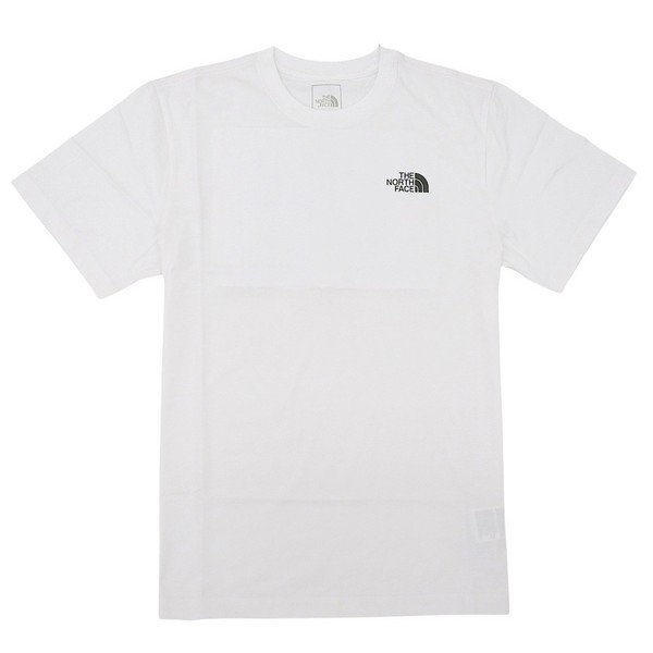 ノースフェイス メンズ レディース Tシャツ M ホワイト EVO BOX NSE RE SS T NF0A8B6K-FN4-M THE NORTH FACE