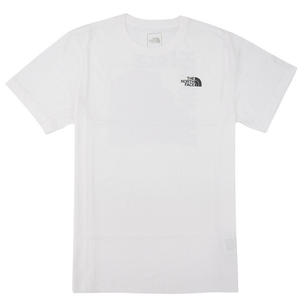 ノースフェイス メンズ レディース Tシャツ M ホワイト HALF DOME PHOTO REG S NF0A8GV0-FN4-M THE NORTH FACE