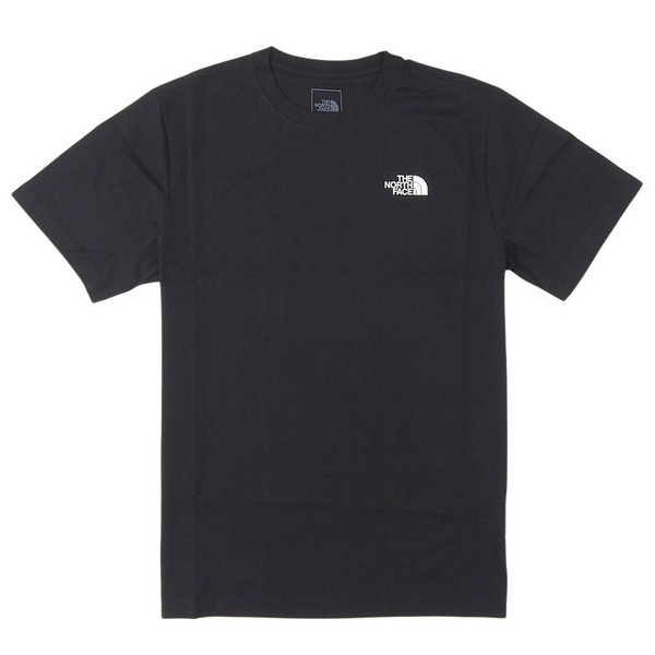 ノースフェイス メンズ レディース Tシャツ M ブラック HALF DOME PHOTO REG S NF0A8GV0-JK3-M THE NORTH FACE