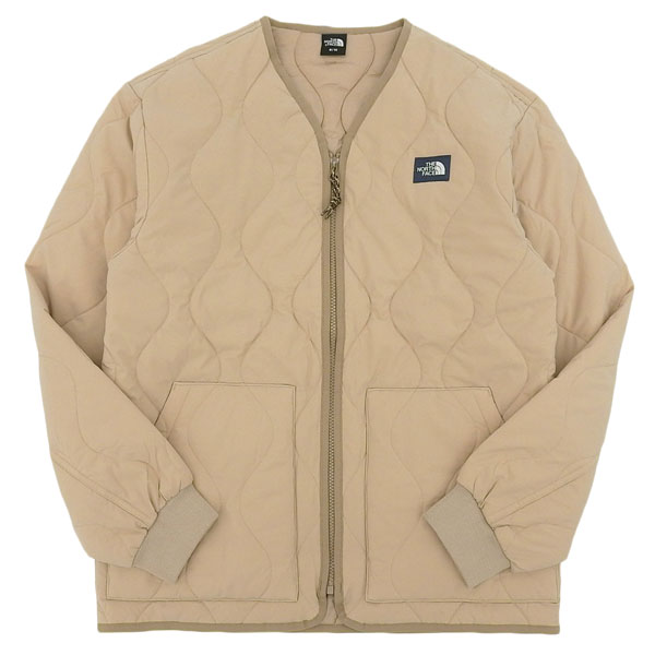 ザ・ノース・フェイス THE NORTH FACE BROONEY HEATLINE CARDIGAN ブルーニー ヒートライン カーディガン キルティング ジャケット （ベージュ）