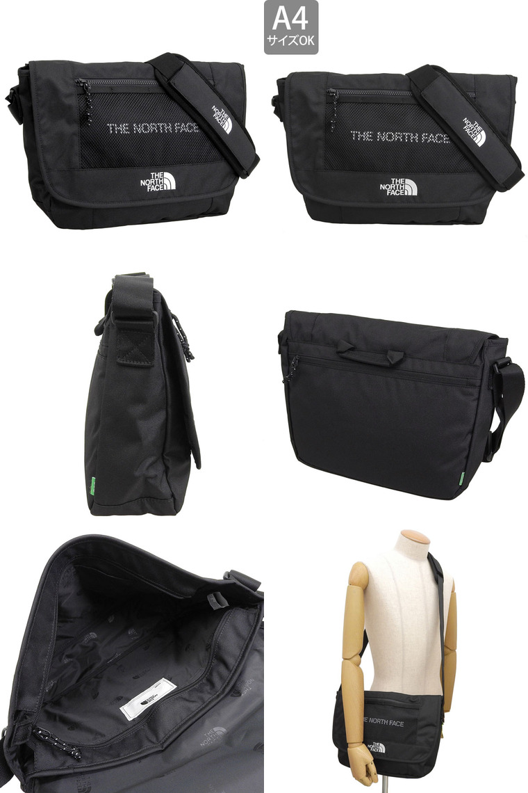 The North Face メッセンジャーバッグ ショルダーバック　　ブラック 楽天市場】ノースフェイス バッグ メンズ レディース ショルダー