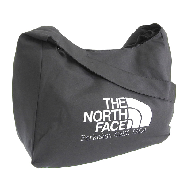 ザ・ノース・フェイス THE NORTH FACE BIG LOGO SHOULDER BAG ビッグロゴ ショルダー バッグ  WHITE LABEL ホワイトレーベル 韓国限定 （ブラック）