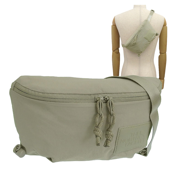 ザノースフェイス バッグ メンズ レディース ショルダーバッグ ボディバッグ ナイロン ウーマン ネバーストップ ランバーバッグ NN2PQ83B GRB THE NORTH FACE