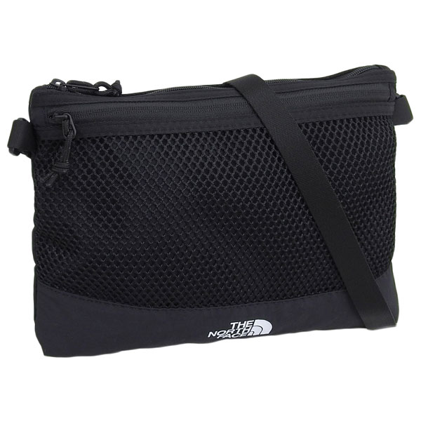 ザノースフェイス バッグ メンズ レディース ショルダーバッグ ナイロン ブラック LINDEN MESH CROSS BAG NN2PR15J BLK THE NORTH FACE