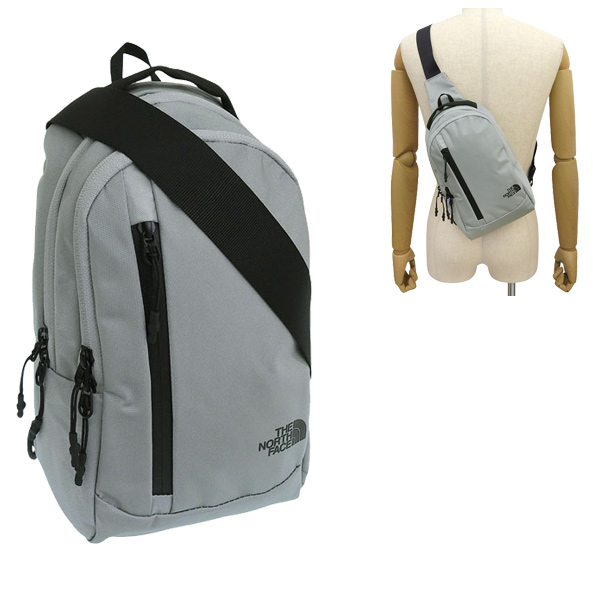 ノースフェイス バッグ メンズ レディース ボディバッグ クールグレー SP ONE WAY NN2PR21B-CGY THE NORTH FACE