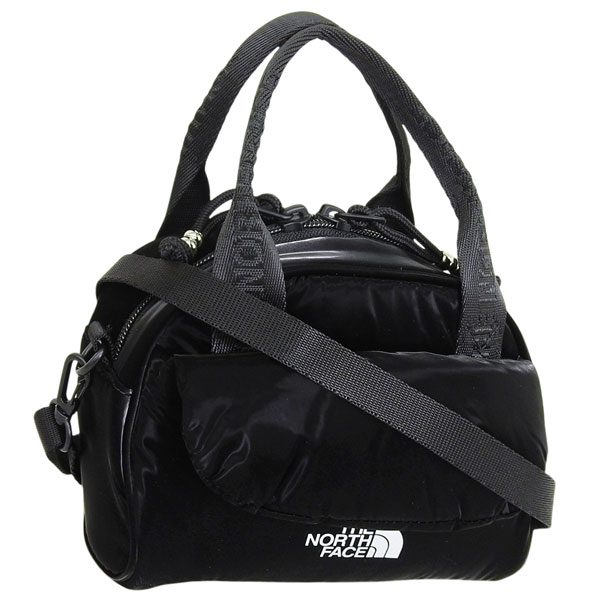 ザノースフェイス バック レディース ショルダーバッグ 2way 斜めがけ ナイロン ブラック K'S PUFFY TOTE BAG MINI NN2PR59R RBK THE NORTH FACE