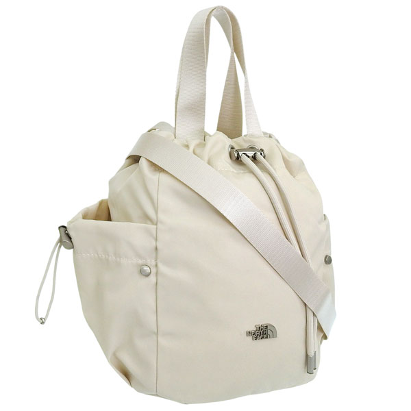 ザノースフェイス バック レディース ショルダーバッグ ナイロン クリーム BONNEY BUCKET BAG MINI NN2PR65M CRE THE NORTH FACE ホワイトレーベル