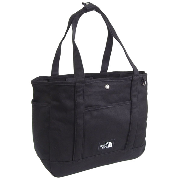 ザノースフェイス バッグ メンズ レディース トートバッグ コットン ブラック ALL DAY TOTE L NN2PR69A BLK THE NORTH FACE A4対応