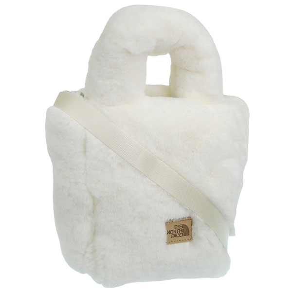ザノースフェイス バック レディース ショルダーバッグ 2way 斜めがけ バニラ PLUMPY TOTE BAG MINI_FUR NN2PR69K VAN THE NORTH FACE ホワイトレーベル