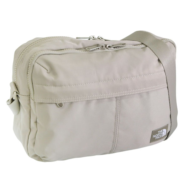 ザノースフェイス バッグ メンズ レディース ショルダーバッグ ナイロン グレイッシュ ベージュ TRAVEL CROSS BAG M NN2PR74C GRB THE NORTH FACE