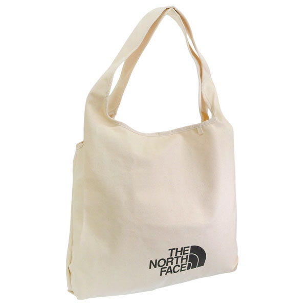 ザノースフェイス バッグ メンズ レディース トートバッグ コットン クリーム TNF TRIG BAG NN2PR82B CRE THE NORTH FACE A4対応