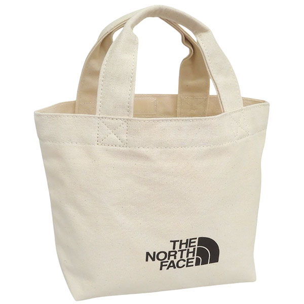 ザノースフェイス バッグ メンズ レディース ハンドバッグ コットン クリーム TNF LOGO COTTON BAG S NN2PS26A CRE THE NORTH FACE