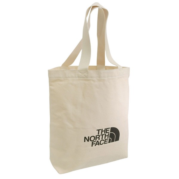 ノースフェイス バッグ メンズ レディース トートバッグ ONE コットン クリーム TNF LOGO COTTON BAG M NN2PS27A-CRE THE NORTH FACE A4対応