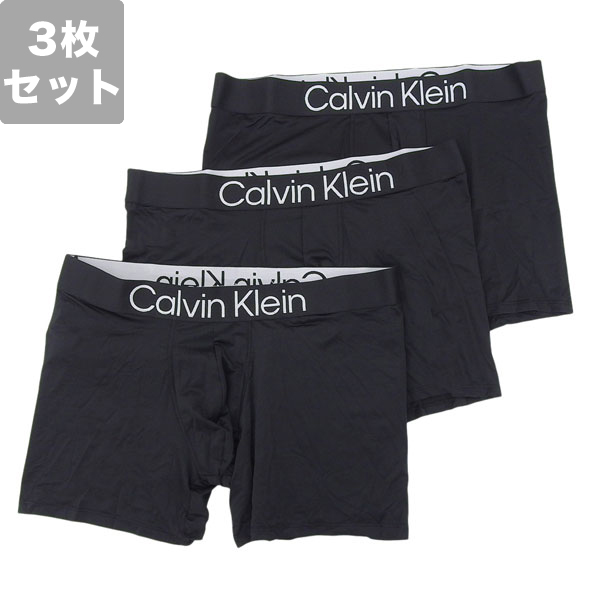 カルバンクライン ボクサーパンツ M 下着 アンダーウェア 3枚セット メンズ ブラック 3Pack Boxer Brief Microfiber NP2608OBLACKM CALVIN KLEIN