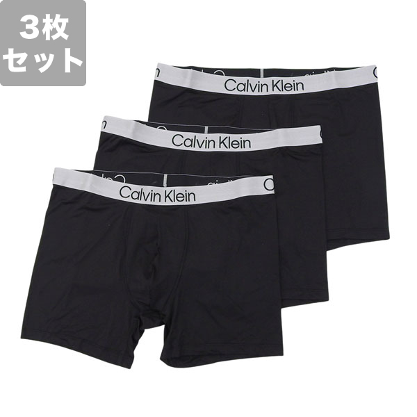 カルバンクライン ボクサーパンツ M 下着 アンダーウェア 3枚セット メンズ ブラック 3Pack Boxer Brief Microfiber NP2852O001M CALVIN KLEIN