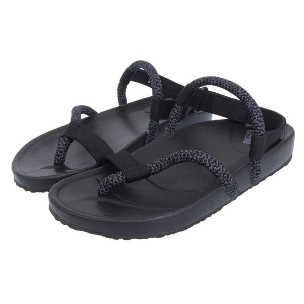 ザノースフェイス サンダル メンズ レディース トラベル フリップフロップ 24cm ブラック TRAVEL FLIP FLOP NS83R51J THE NORTH FACE