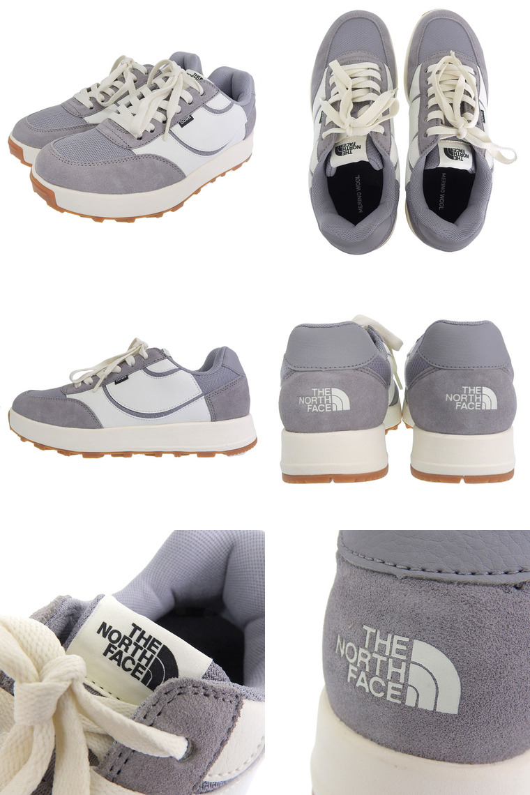 THE NORTH FACE スニーカー ホワイト/グレー　23㎝ THE NORTH FACE ザ・ノース・フェイス スニーカー メンズ