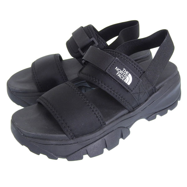 ノースフェイス サンダル 厚底 レディース ストラップ 25cm ブラック BLACK HEXA LUX SANDAL NS98Q14J-BLK25 THE NORTH FACE