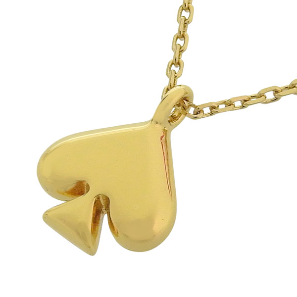 ケイトスペード アクセサリー レディース ネックレス アウトレット ゴールド EVERYDAY SPADE metal mini pendant O0RU3070 711 kate spade