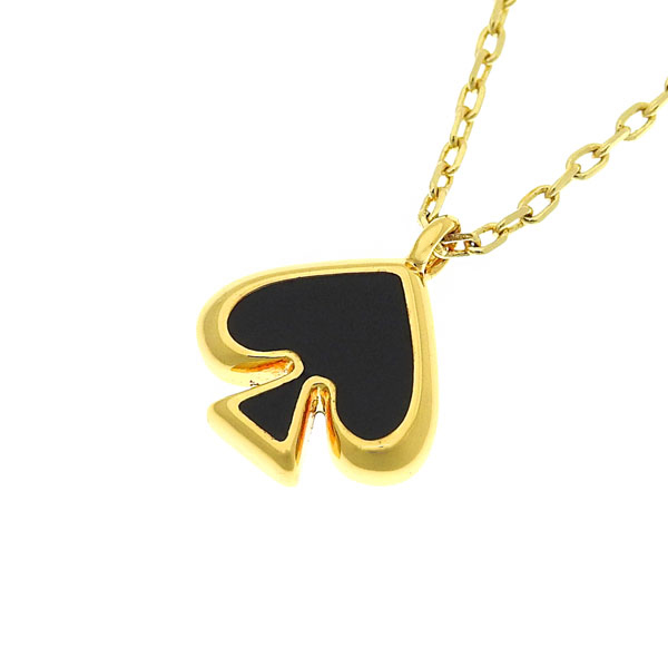 Yahoo! Yahoo!ショッピング(ヤフー ショッピング)ケイトスペード アクセサリー レディース ネックレス アウトレット ゴールド エブリデイ スペード エターナル ミニ ペンダント O0RU3073 001 kate spade