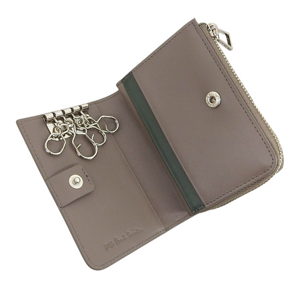 【SALE中】新品　ポールスミス 4連キーケース ブラウン Paul Smith（ポール・スミス） キーケース 4連 メンズ アウトレット