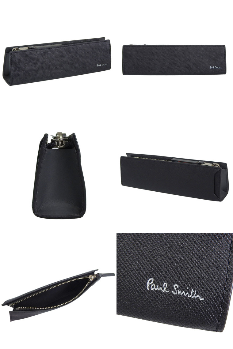 新品未使用 ✨ Paul Smith ポールスミス ペンケース 筆箱 ブラック Paul Smith（ポール・スミス） ペンケース 筆箱 メンズ アウトレット