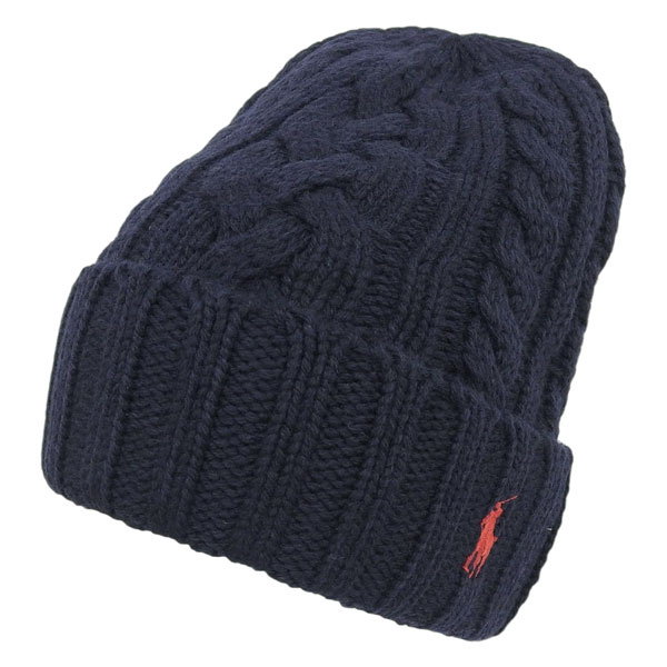 ラルフローレン 帽子 メンズ レディース ニット帽 ONE SIZE ネイビー PC1432443 RALPH LAUREN
