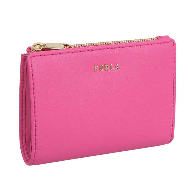 フルラ 財布 レディース 2つ折り 折財布 コンパクト アウトレット レザー ピンク FURLA CLASSIC S BI FOLD W ZIP  PCK5CL0BX31042389S