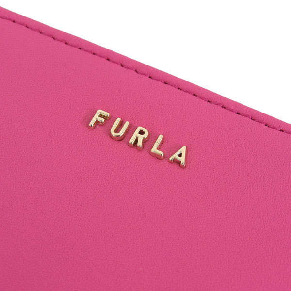 フルラ 財布 レディース 2つ折り 折財布 コンパクト アウトレット レザー ピンク FURLA CLASSIC S BI FOLD W ZIP  PCK5CL0BX31042389S