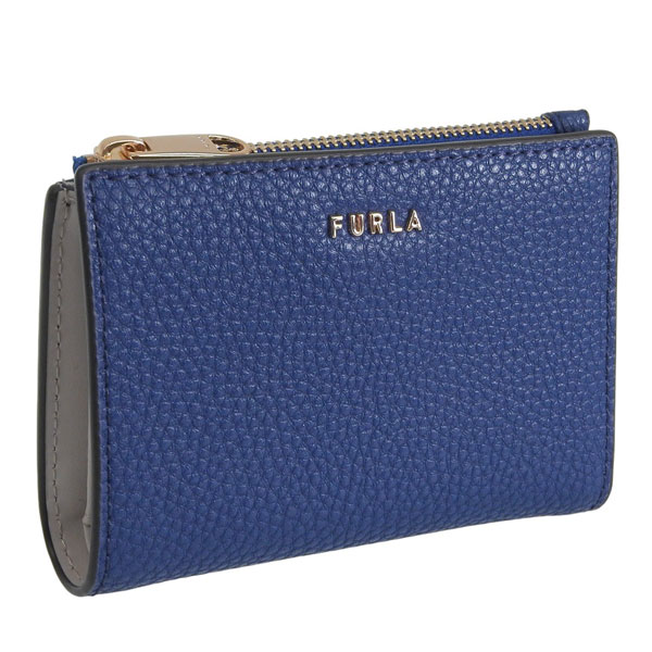 フルラ 財布 レディース 2つ折り 折財布 コンパクト アウトレット レザー ネイビー リッツィー RITZY S BIFOLD W ZIP WALLET PCO9RZYBX36324139S FURLA