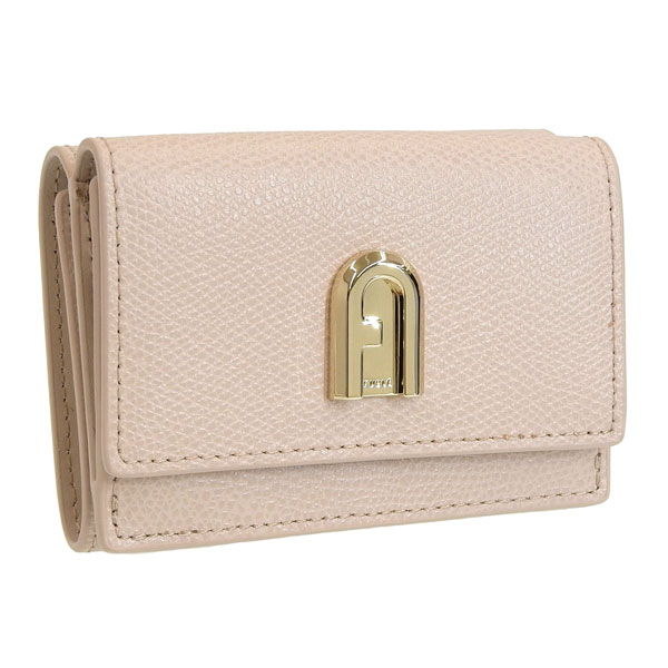 特価セール フルラ FURLA 1927 S COMPACT WALLET TRIFOLD 財布 折財布 ミニ コンパクト 財布 バレリーナベージュ レディース pcw5acoa