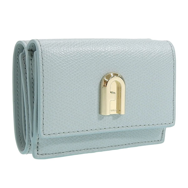 FURLA(フルラ) 1927 ARCH TRIFOLD スモールウォレット Brandol / FURLA フルラ 三つ折り財布 1927 レザー アーチ型ロゴ