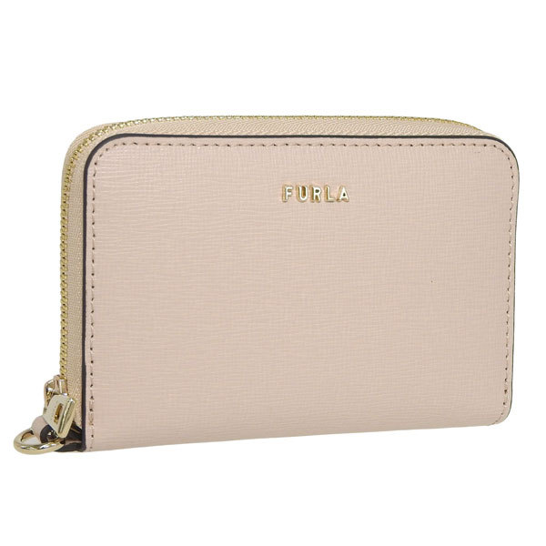 フルラ FURLA BABYLON S ZIP AROUND CC FURLA カードケース 名刺入れ バレリーナベージュ レディース pdj5uno
