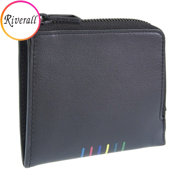 新品 ポールスミス ミニ財布 コインケース カードケース 定価23100円 Paul Smith ポールスミス二つ折り 財布 カード コイン ケース