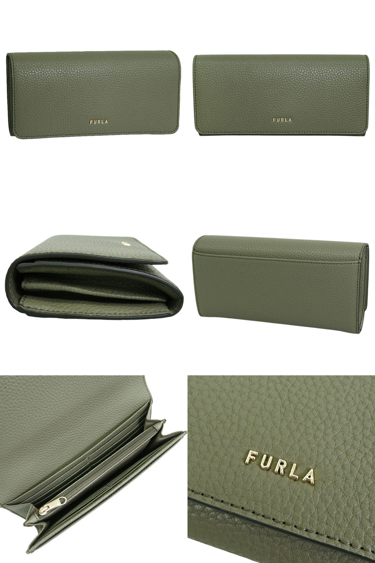 新品✨FURLA フルラ バビロン 長財布 レザー オリーブ 新品✨FURLA フルラ バビロン 長財布 レザー オリーブ FURLA