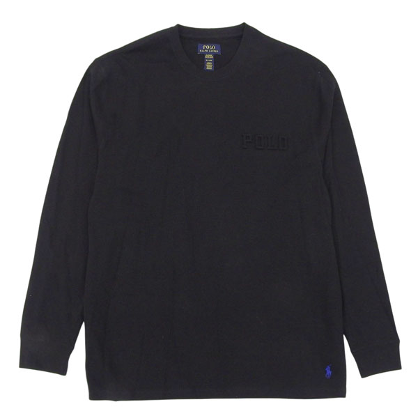ラルフローレン ロンT メンズ ロングスリーブ 長袖 M ブラック PWLE2RAA8VBKM RALPH LAUREN
