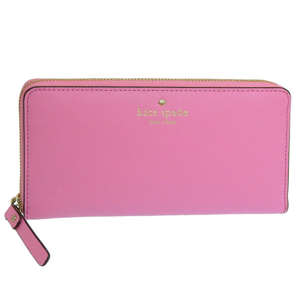 ケイトスペード 財布 レディース 長財布 アウトレット レザー ライトピンク CEDAR STREET LACEY PWRU3898-679 KATE SPADE
