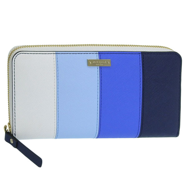 ケイトスペード バッグ レディース 長財布 アウトレット レザー マルチカラー CEDAR STREET STRIPE LACEY PWRU4975-416 KATE SPADE
