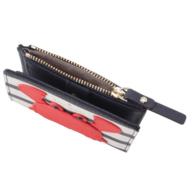 ケイトスペード リストレット カニ kate spade NEW YORK ケイトスペード KATE SPADE 財布 二つ折り