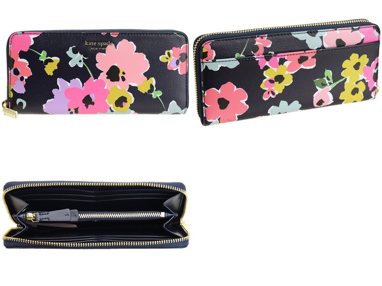 楽天市場】Kate spade ケイトスペード 長財布 小花柄 お花畑