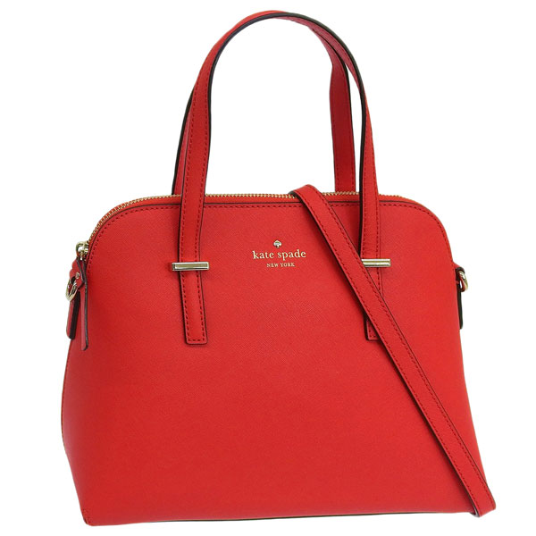 ケイトスペード バッグ レディース 2WAY ショルダーバッグ ハンドバッグ アウトレット レザー レッド CEDAR STREET MAISE PXRU4471-635 KATE SPADE