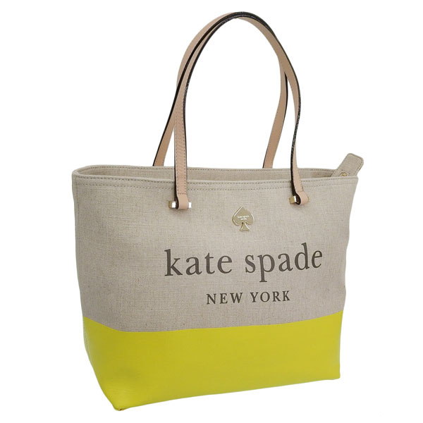 【訳あり特価】ケイトスペードニューヨーク kate spade new york バッグ （イエロー×ベージュ）