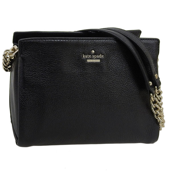 ケイトスペード バッグ レディース ショルダーバッグ ハンドバッグ アウトレット レザー ブラック EMERSON PLACE SMOOTH MINI CONVERTIBLE PHOEBE PXRU5746-001 KATE SPADE