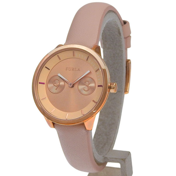 フルラ 腕時計 レディース SSレザー ベージュ メトロポリス METROPOLIS 31mm 2H RG DIAL R4251102518 FURLA