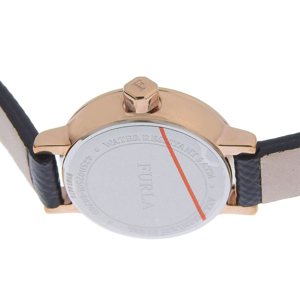 ★フルラ レディース 腕時計 R4251107501 FURLA（フルラ） 腕時計 レディース SSレザー ブラック VITTORIA 21mm